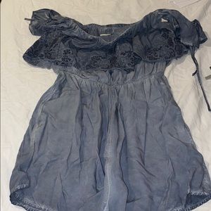 Off the shoulder romper